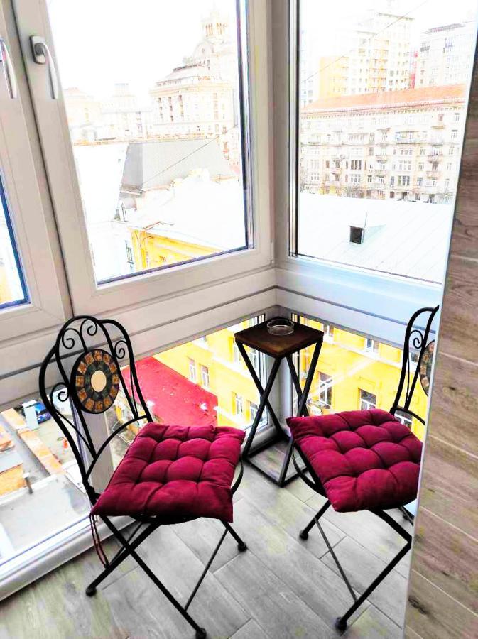 Sauna, Big Jacuzzi , Khreshchatyk apartments Kijów Zewnętrze zdjęcie