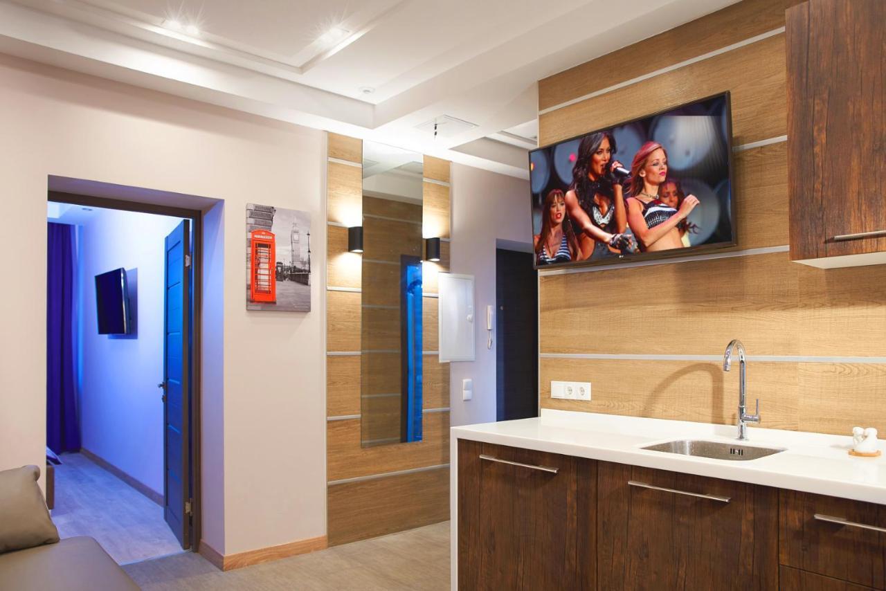 Sauna, Big Jacuzzi , Khreshchatyk apartments Kijów Zewnętrze zdjęcie